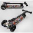 Самокат триколісний Best Scooter 98-277 MAXI Складаний кермо Посилена дека Принт