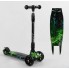 Самокат триколісний Best Scooter 87-793 MAXI Складаний кермо Посилена дека Принт