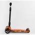 Самокат триколісний Best Scooter 32-389 MAXI Складаний кермо Посилена дека Принт