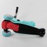 Самокат триколісний Best Scooter ST-17905 MAXI З сидінням Регулювання керма Блакитний