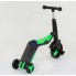 Cамокат Best Scooter JT 3 в 1 триколісний. Самокат - беговел - велосипед. З підсвічуванням і музикою, 8 мелодій. Салатовий. (40405A)