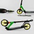Двухколесный самокат Best Scoote 00055 Система складывания два амортизатора Колёса полиуретан подшипники ABEC-7 Салатовый (00055 А) 