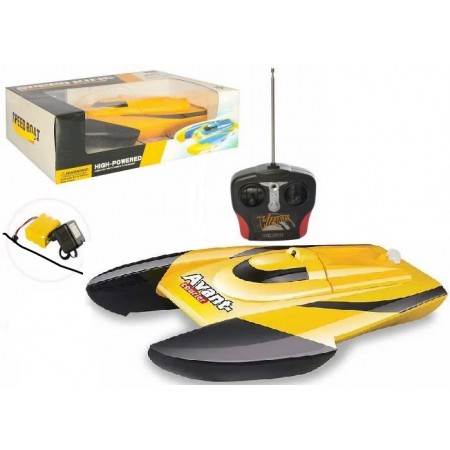 Радиоуправляемый катер SPEED KING 26А-31/32 глиссер Желтый