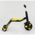 Самокат Best Scooter JT 10993 3 в 1 триколісний З підсвічуванням і музикою 8 мелодій Жовтий (10993A)