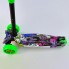 Самокат Best Scooter UL - 33877 S трехколесный. Колеса из полиуретана. Подсветка колес и платформы. (33877 S -А)