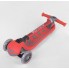 Самокат трехколесный Best Scooter 92606 Складной Колеса полиуретан с подсветкой Красный