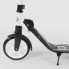 Двухколесный самокат Best Scooter 11459 складной с амортизатором Белый