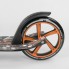 Двухколесный самокат Best Scooter 88146 складной с амортизатором Новая конструкция Черный с оранжевым