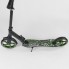 Двоколісний самокат Best Scooter 70875 складний з амортизатором Нова конструкція Зелений