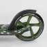 Двоколісний самокат Best Scooter 70875 складний з амортизатором Нова конструкція Зелений