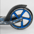 Двоколісний самокат Best Scooter 49716 складний з амортизатором Нова конструкція Синій