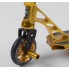 Самокат трюковый Best Scooter 83555 с HIC системой  Пегами  диск и дека алюминиевые Черный с желтым
