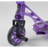 Самокат трюковый Best Scooter 76203 с HIC системой  Пегами Черный с фиолетовым