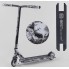 Самокат трюковый Best Scooter 93215  с HIC системой  Пегами Черный серебро