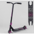 Самокат трюковый Best Scooter 52650  с Пегами Черный с фиолетовым