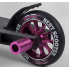 Самокат трюковый Best Scooter 52650  с Пегами Черный с фиолетовым