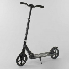 Двухколесный самокат Best Scooter "SHARK" 54200 складной с амортизатор Черный