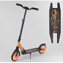 Двухколесный самокат Best Scooter "SHARK" 71429 складной с амортизатор Рама алюминий Оранжевый