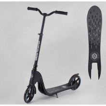 Двоколісний самокат Best Scooter 72378 складний прогулянковий Чорний