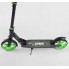 Самокат двоколісний Best Scooter 18104 SHARK з ручним гальмом колеса 20 см Чорний з зеленим