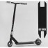 Самокат трюковий Best Scooter N-16180 HOP алюмінієвий колеса 120 мм HIC-система Пеги Чорно-платиновий