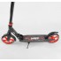 Самокат двоколісний Best Scooter 15250 SHARK з ручним гальмом колеса 20 см Чорний з помаранчевим