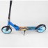 Самокат двоколісний Best Scooter 30156 з ручним гальмом колеса 20 см Чорний з оранжевим