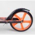 Самокат двоколісний Best Scooter 94621 з ручним гальмом колеса 20 см Чорний з помранчевим