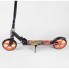 Самокат двоколісний Best Scooter 94621 з ручним гальмом колеса 20 см Чорний з помранчевим