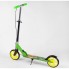 Самокат двоколісний Best Scooter 67788 з ручним гальмом колеса 20 см Чорний з жовтим