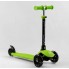 Самокат триколісний Best Scooter PL-315 Самокат-біговець З сидінням Регулювання керма Зелений