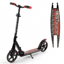Двоколісний самокат Best Scooter 41755 складний з амортизатором Червоний