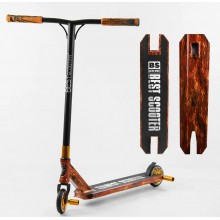 Самокат трюковий Best Scooter BS-77225 з пегами вузька дека