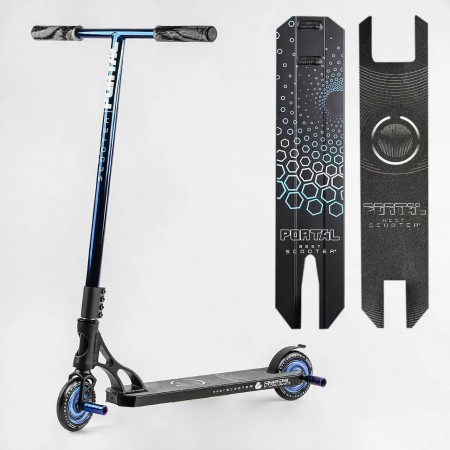 Самокат трюковий Best Scooter PL-71744 з пегами Колеса 120 мм
