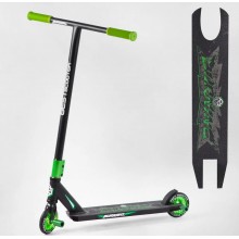 Самокат трюковий Best Scooter 42804 з пегами Чорний