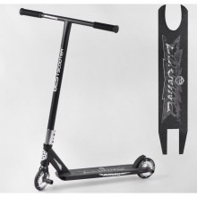 Самокат трюковий Best Scooter 97974 з пегами Чорний