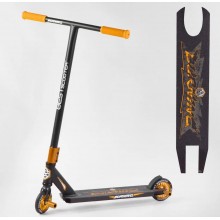 Самокат трюковий Best Scooter 95819 з пегами Чорний
