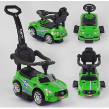 Каталка JOY 22003 Толокар 2 в 1 з батьківською ручкою Багажник Музичний кермо.