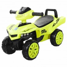 Каталка Bambi M 3502-2-5 Толокар квадроцикл із музичними ефектами Жовтий