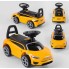Дитяча каталка JOY TS 50909 Толокар Tesla музичне кермо Багажник Жовтий