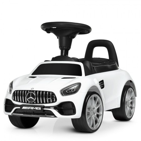 Каталка дитяча Bambi Mercedes-AMG M 4159 L-1 Машина-толокар Музичні ефекти Білий
