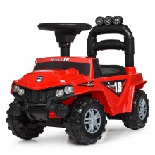 Каталка дитяча Bambi M 4230L-3 Машина-толокар Музичні ефекти Червоний