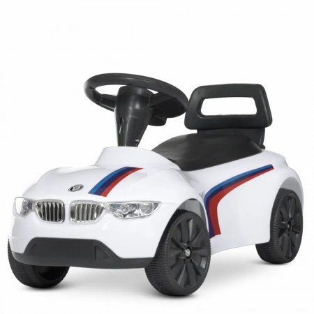 Машинка-каталка Bambi Racer M 4580-1 Толокар з Музикою та світлом Білий