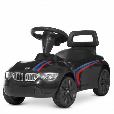 Машинка-каталка Bambi Racer M 4580-2 Толокар з Музикою та світлом Чорний