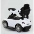 Каталка детская JOY 806 S-17430 Машина-толокар с ручкой, музыкальный руль Белый