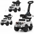 Каталка дитяча Bambi M 4128L-1 Машина-толокар з ручкою музичні ефекти Білий