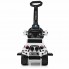 Каталка дитяча Bambi M 4128L-1 Машина-толокар з ручкою музичні ефекти Білий