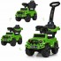 Каталка дитяча Bambi M 4128L-5 Машина-толокар з ручкою музичні ефекти Зелений