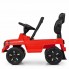 Каталка дитяча Bambi M 4128L-3 Машина-толокар з ручкою музичні ефекти Червоний