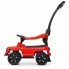 Каталка дитяча Bambi M 4128L-3 Машина-толокар з ручкою музичні ефекти Червоний